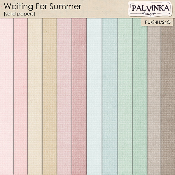 Waiting For Summer Solid Papers
