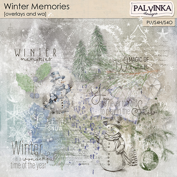 Winter Memories Overlays and WA