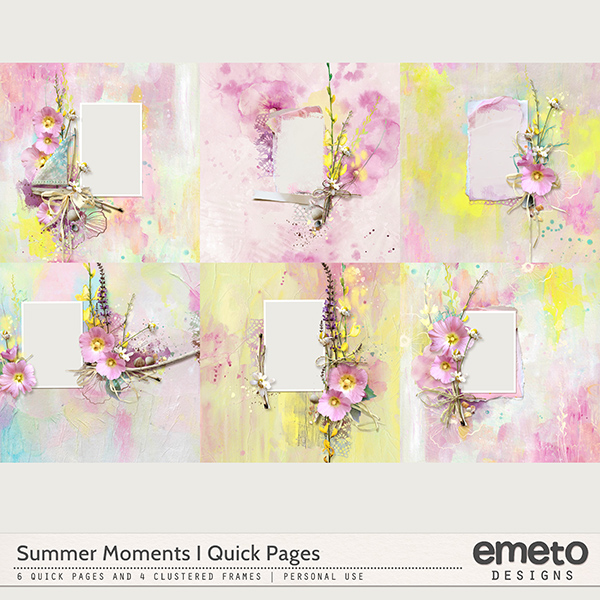 Summer Moments - Quick pages