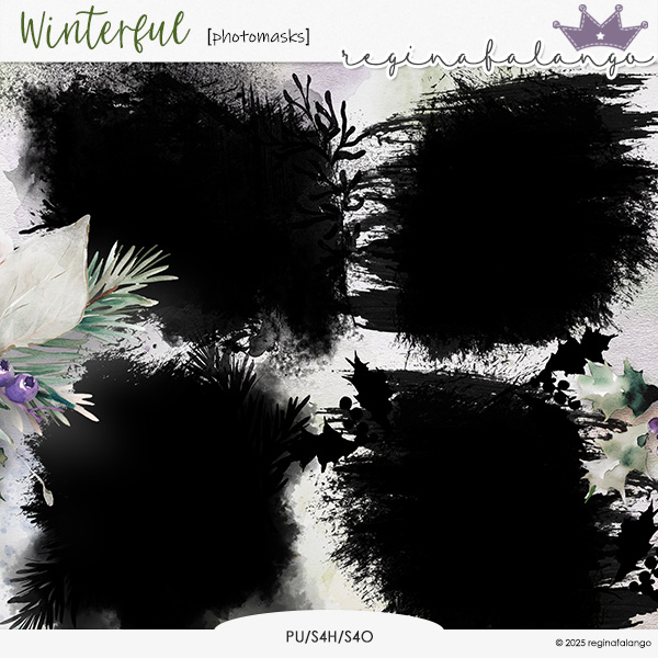 WINTERFUL PHOTO MASKS