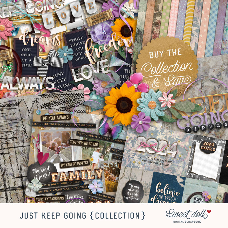 Just Keep Going {+Cards} by Sweet Doll