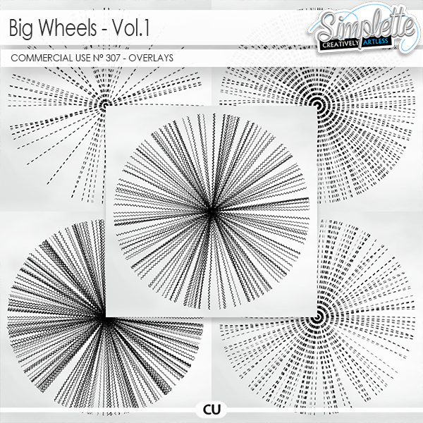 Big Wheels - Volume 1 (CU overlays) 307 by Simplette