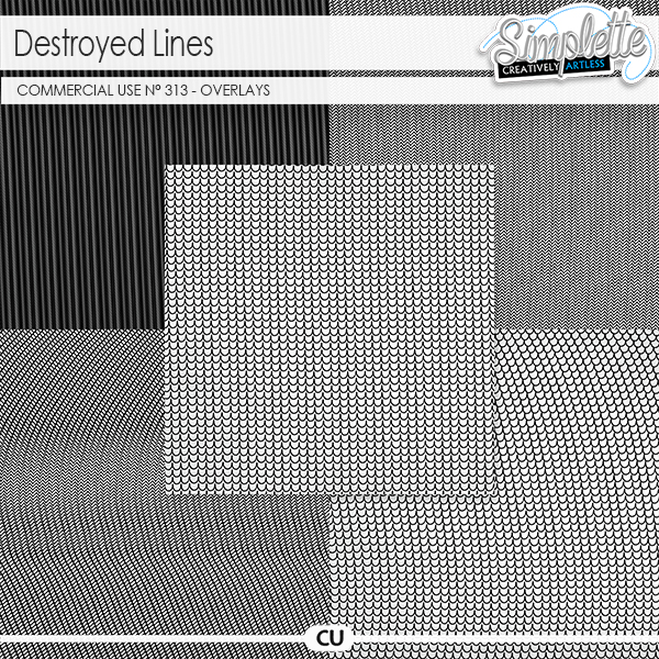 Destroyed Lines (CU overlays) 313 by Simplette