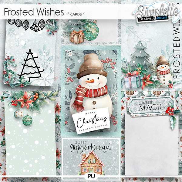 Frosted Wishes (cards) by Simplette