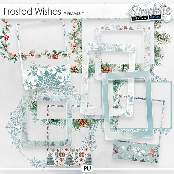 Frosted Wishes (frames) by Simplette