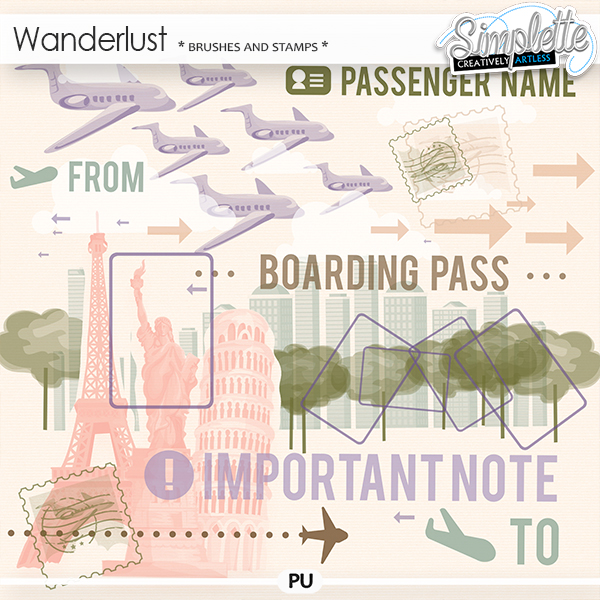 Wanderlust (brushes) by Simplette