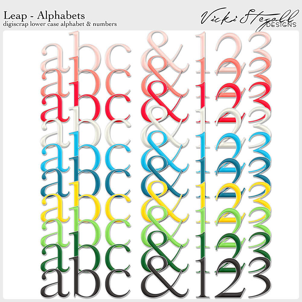 Leap Alphabets by Vicki Stegall