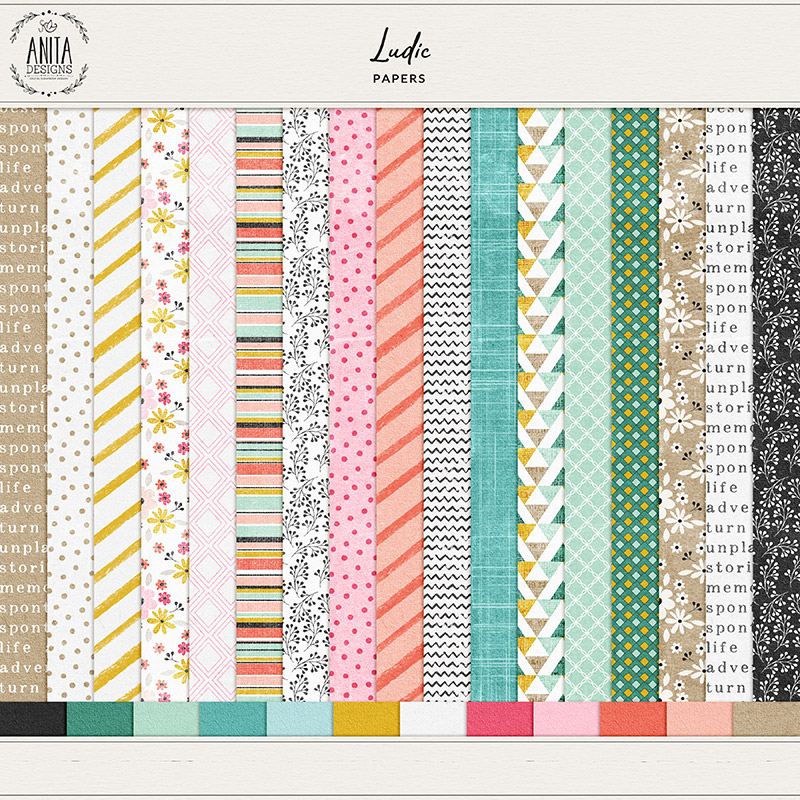 Ludic | Papers by Anita Designs