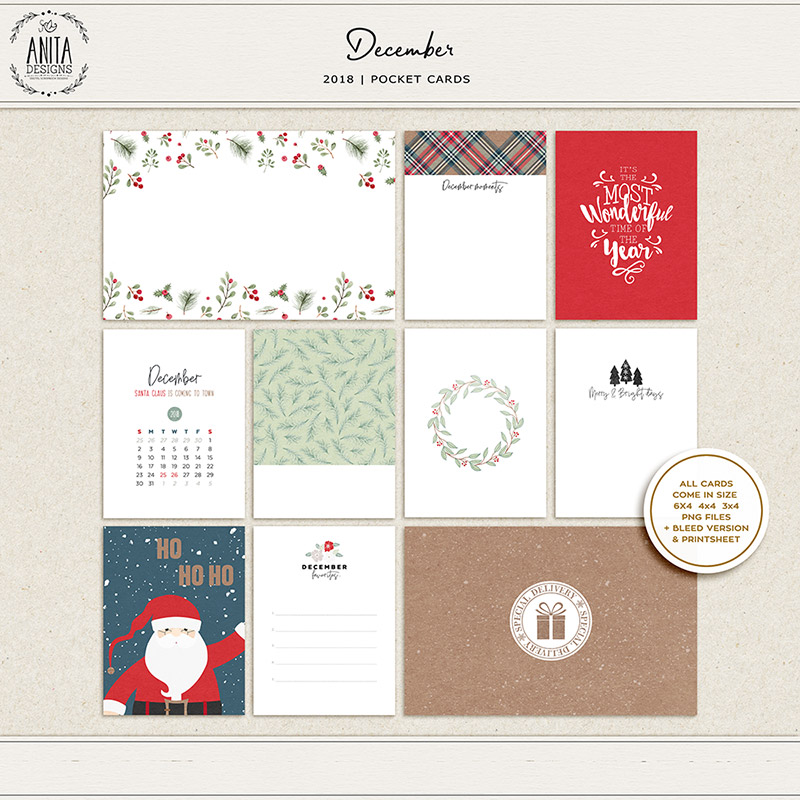 Make it Count December 2018 | Pocket Cards