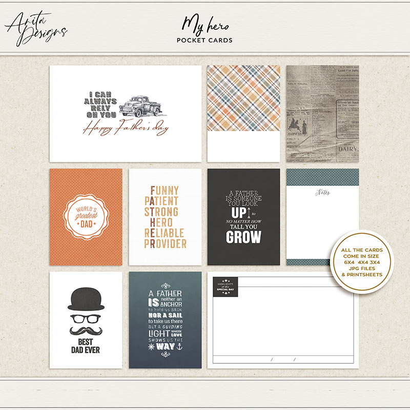 My hero | Pocket cards