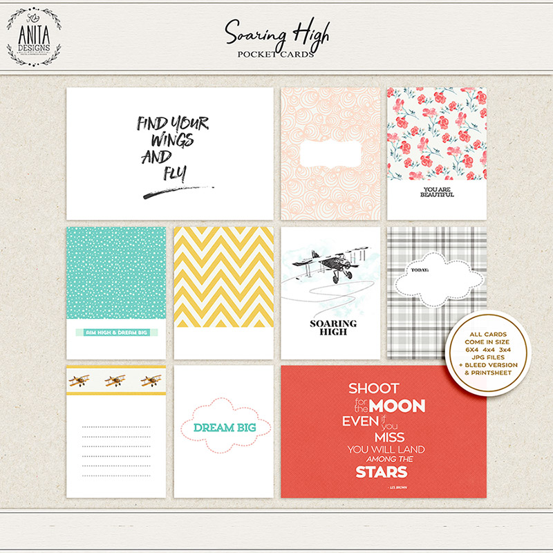 Soaring high | Pocket cards