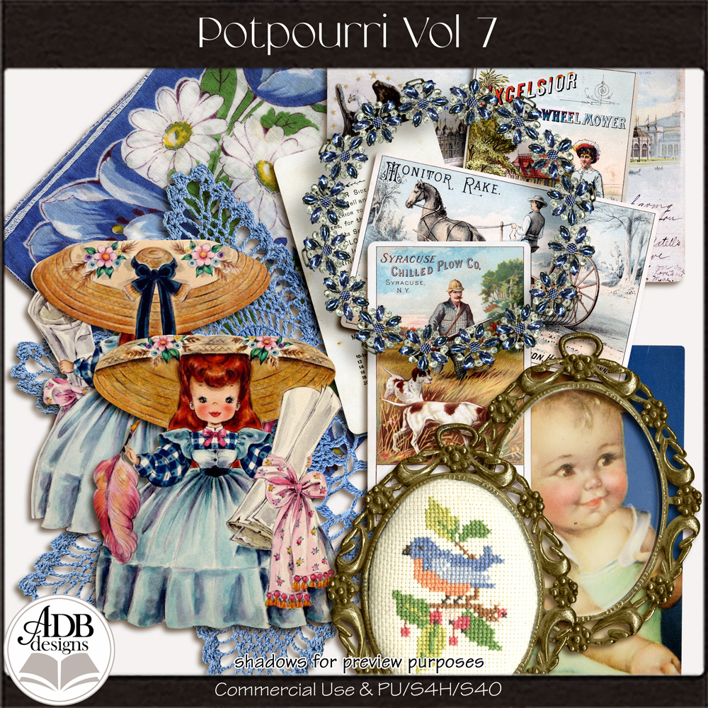 Designer Potpourri Vol. 07 by ADB Designs CU/PU