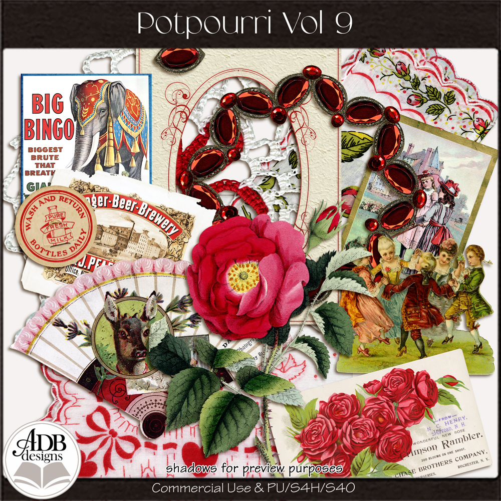 Designer Potpourri Vol. 09 by ADB Designs CU/PU