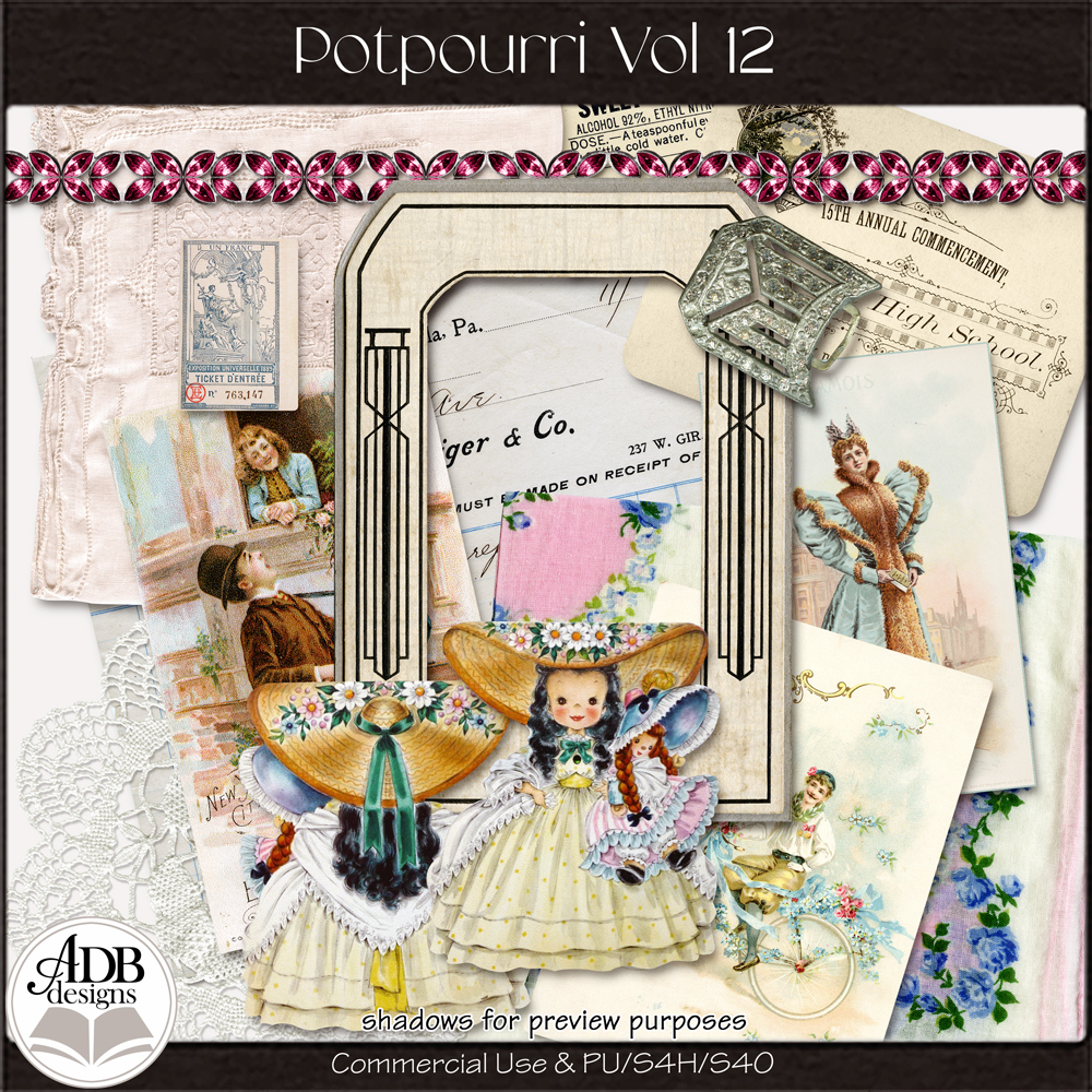 Designer Potpourri Vol. 12 by ADB Designs CU/PU