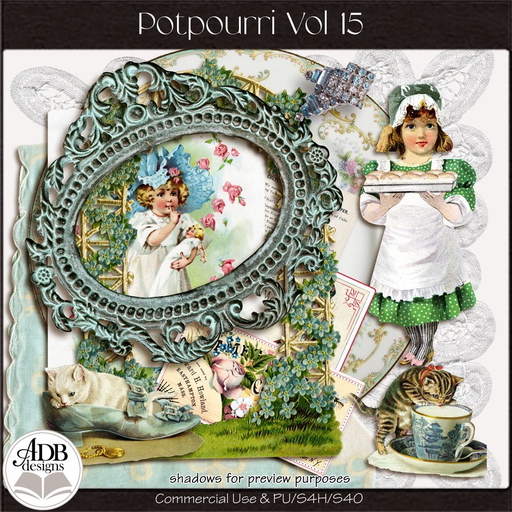 Designer Potpourri Vol. 15 by ADB Designs CU/PU