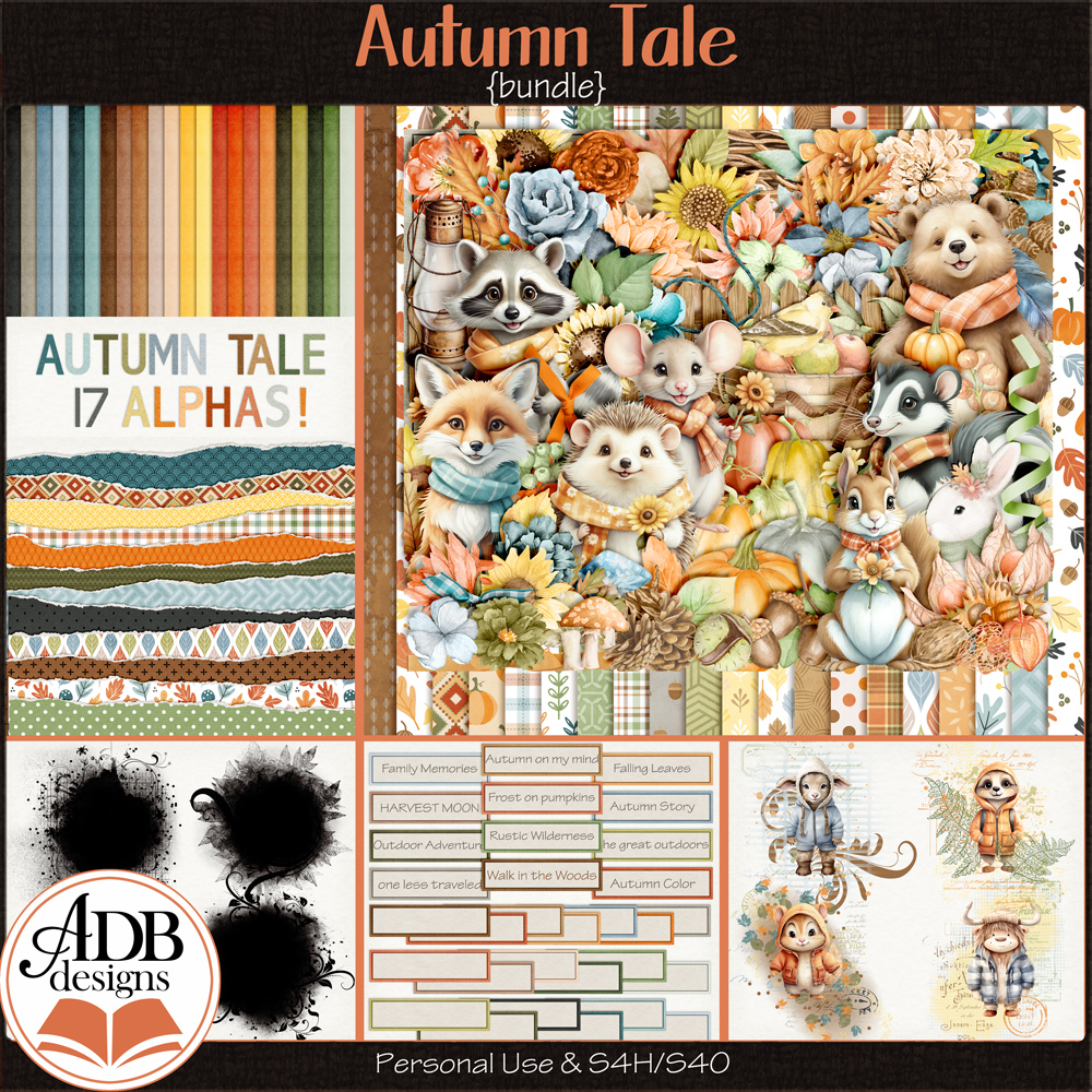 Autumn Tale Bundle by ADB Designs