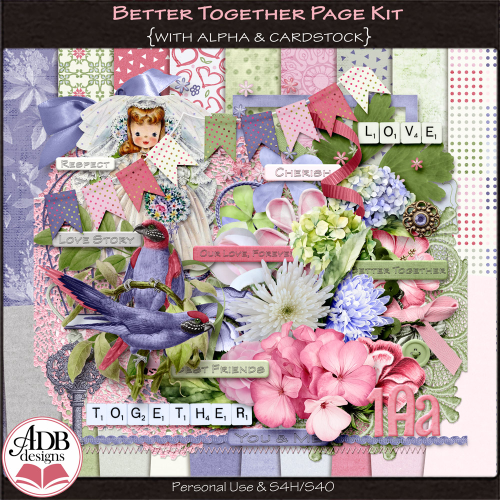 Better Together Page Kit Plus by ADB Designs