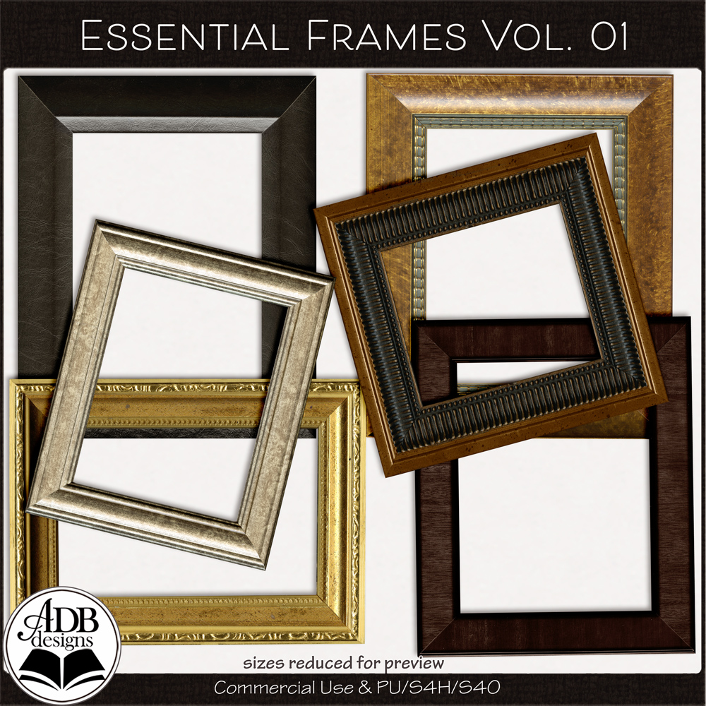 Essential Frames Vol 01 by ADB Designs CU/PU