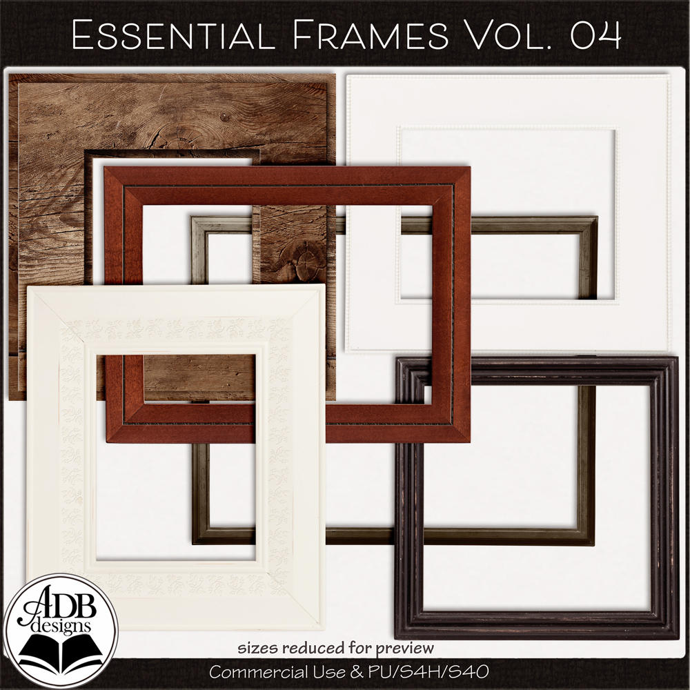 Essential Frames Vol 04 by ADB Designs CU/PU