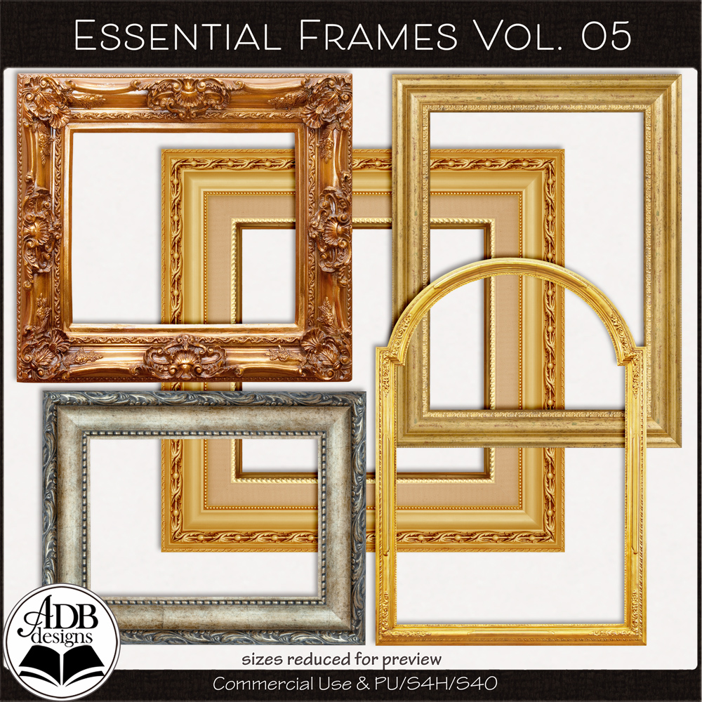 Essential Frames Vol 05 by ADB Designs CU/PU