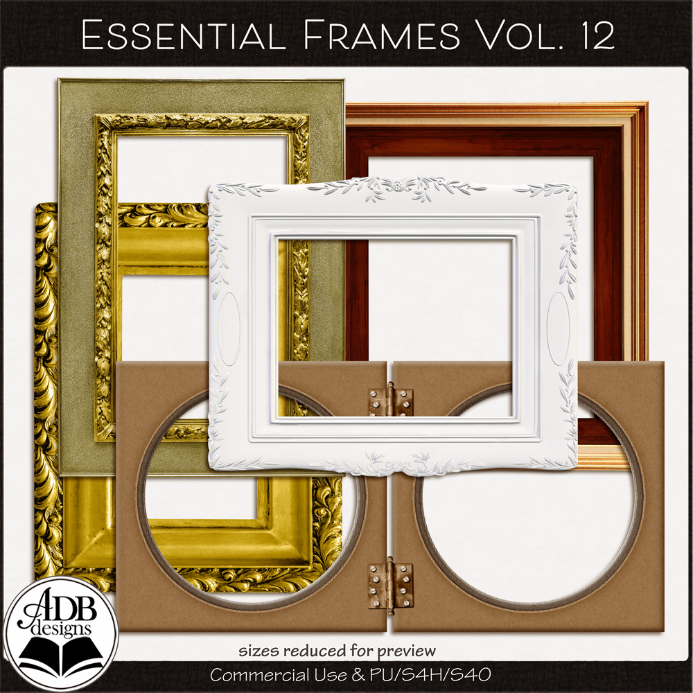 Essential Frames Vol 12 by ADB Designs CU/PU