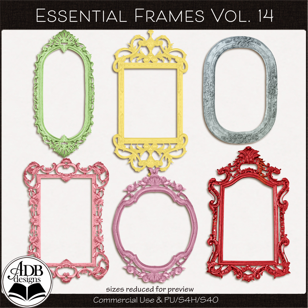 Essential Frames Vol 14 by ADB Designs CU/PU