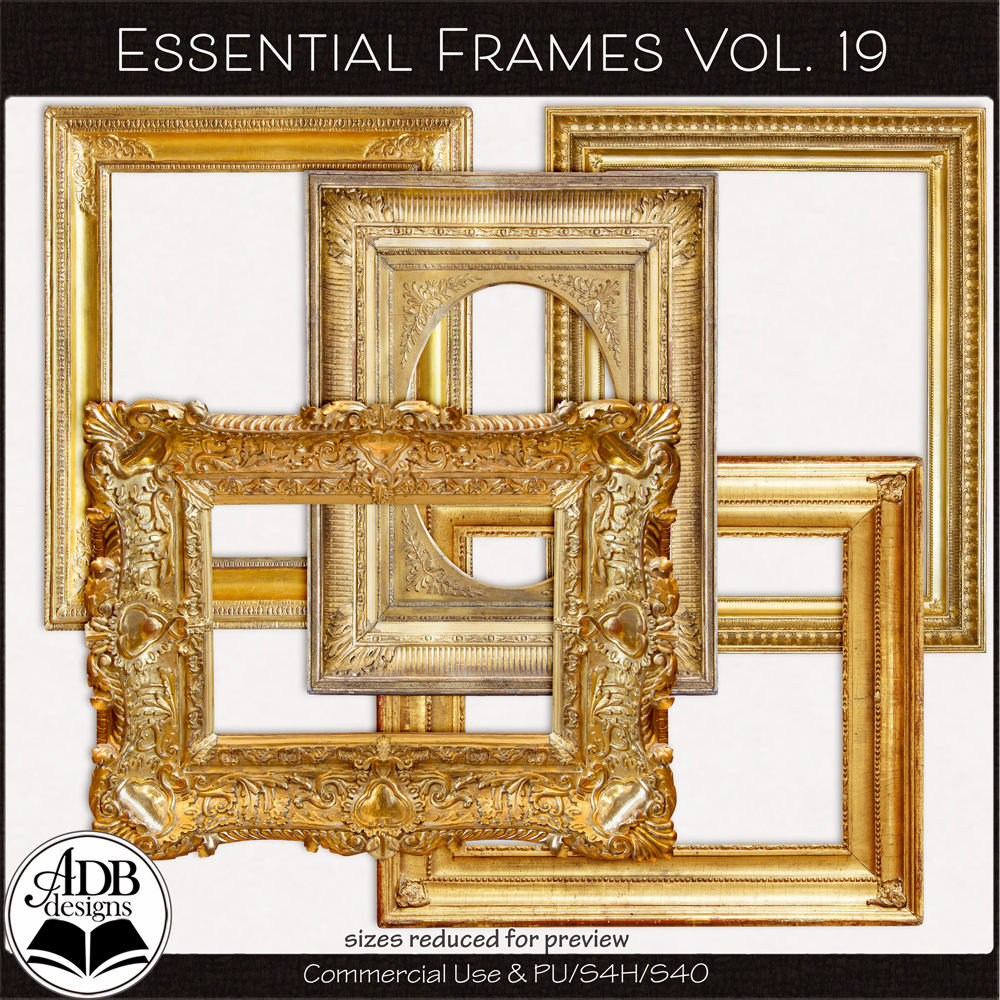 Essential Frames Vol 19 by ADB Designs CU/PU