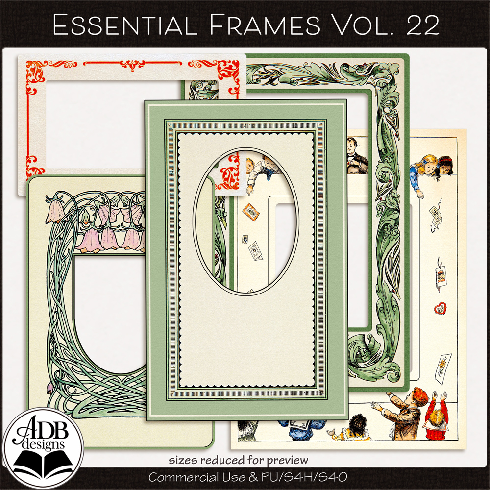 Essential Frames Vol 22 by ADB Designs CU/PU