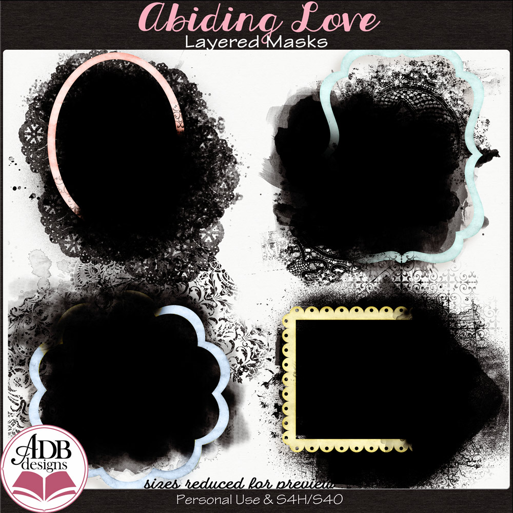 Abiding Love Layered Masks by ADB Designs