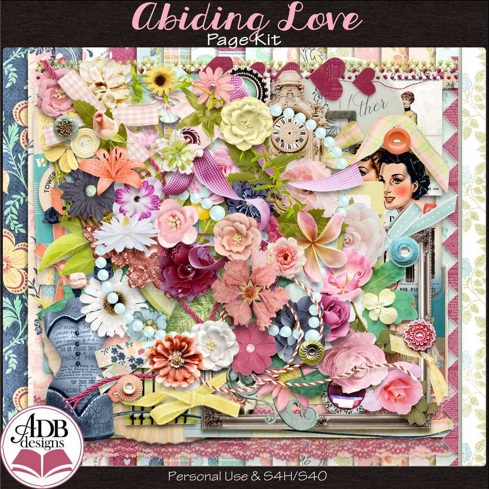 Abiding Love Page Kit by ADB Designs