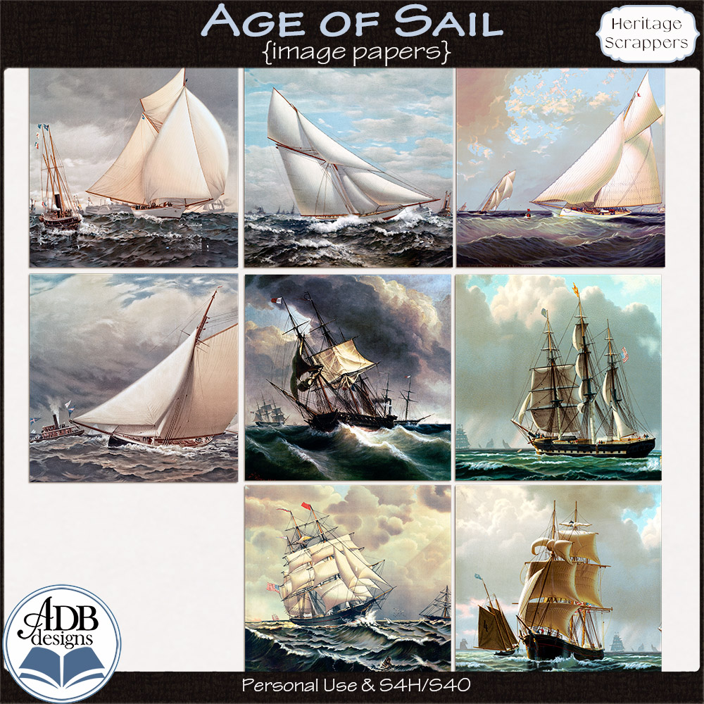 Age of Sail Ship Papers by ADB Designs