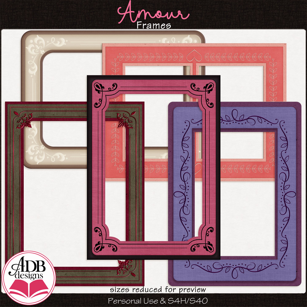 Amour Frames by ADB Designs