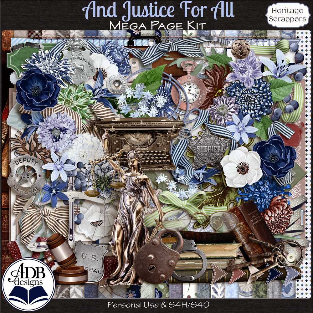 And Justice For All Mega Kit by ADB Designs