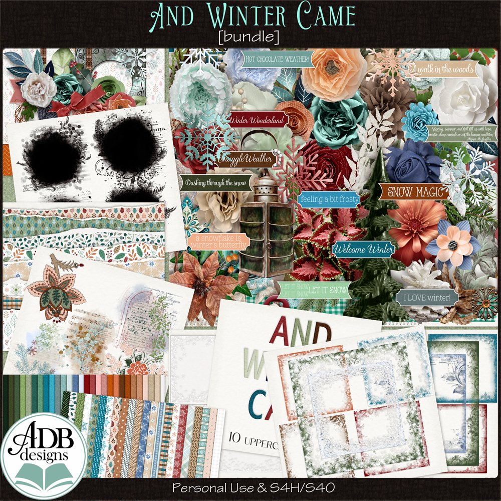 And Winter Came Bundle by ADB Designs