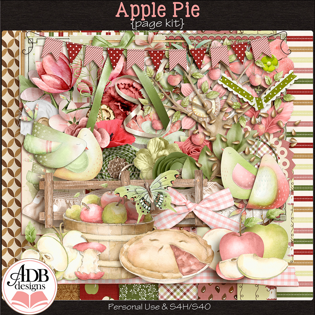 Apple Pie Page Kit by ADB Designs