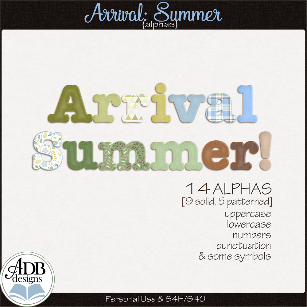 Arrival Summer Alphas by ADB Designs