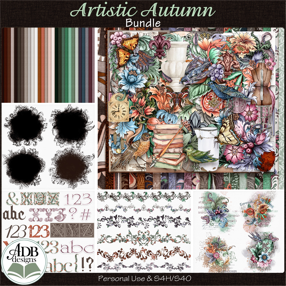 Artistic Autumn Bundle by ADB Designs