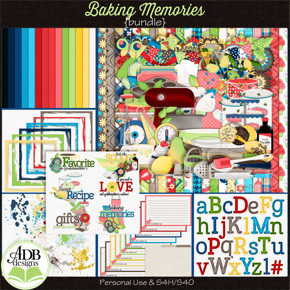 Baking Memories Bundle by ADB Designs