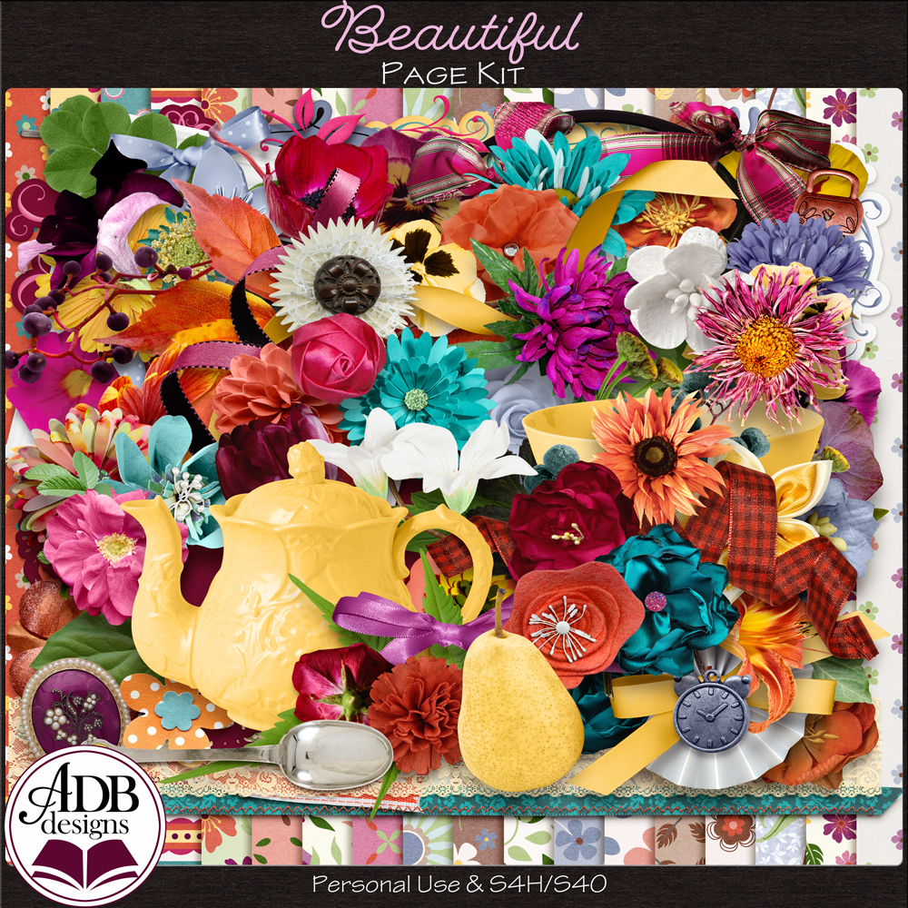 Beautiful Page Kit by ADB Designs