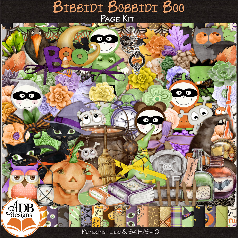 Bibbidi Bobbidi Boo Page Kit by ADB Designs