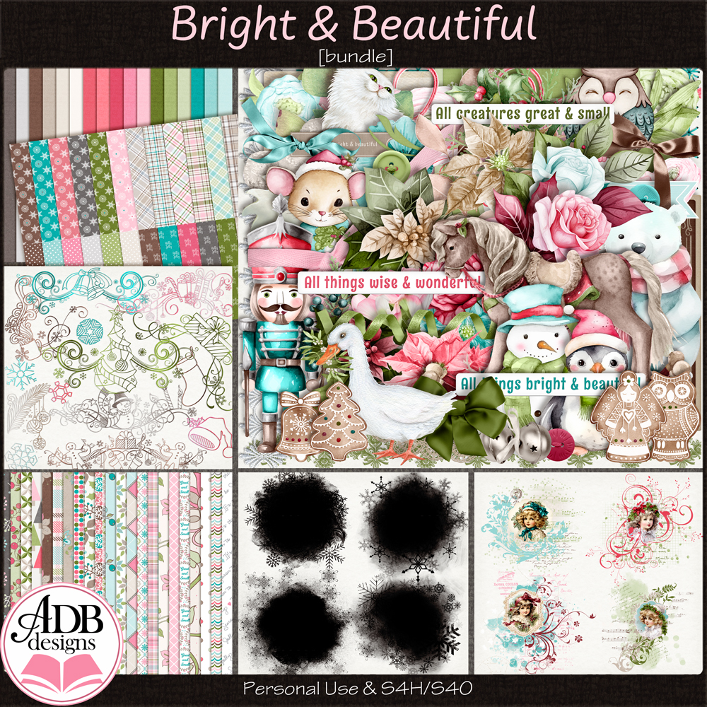 Bright & Beautiful Bundle by ADB Designs