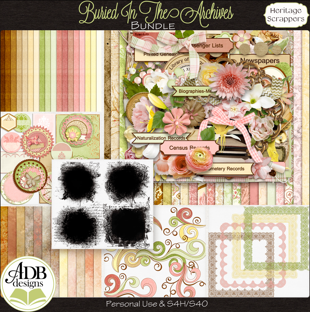 Buried in the Archives Bundle by ADB Designs