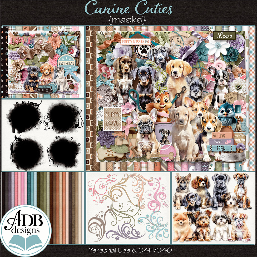 Canine Cuties Bundle by ADB Designs