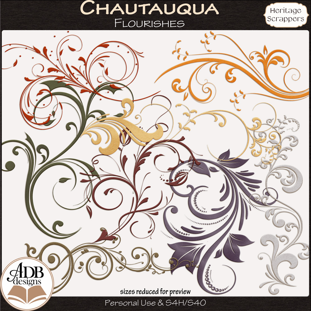 Chautauqua Flourishes by ADB Designs