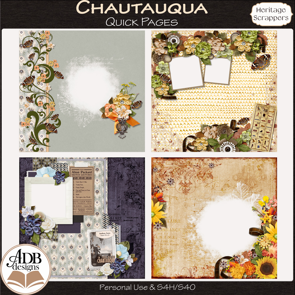 Chautauqua Quick Pages by ADB Designs