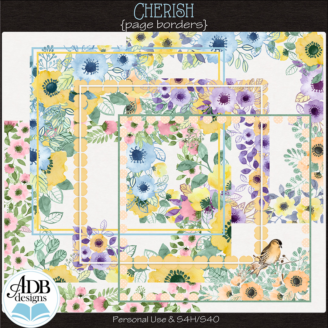 Cherish Page Borders