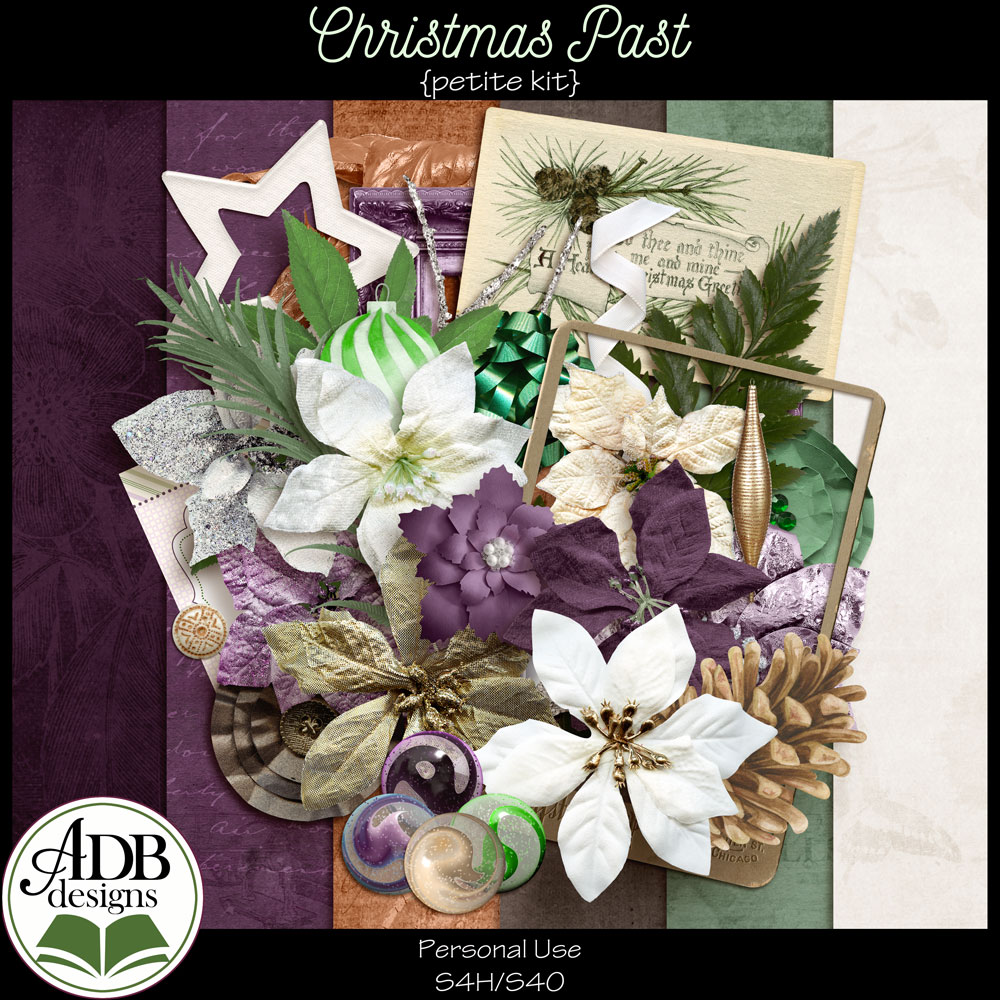 Christmas Past Petite Kit by ADB Designs