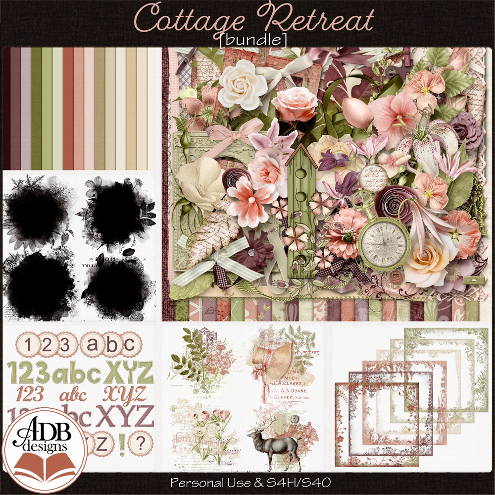 Cottage Retreat Bundle by ADB Designs