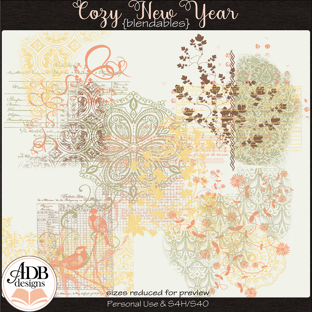 Cozy New Year Blendables by ADB Designs