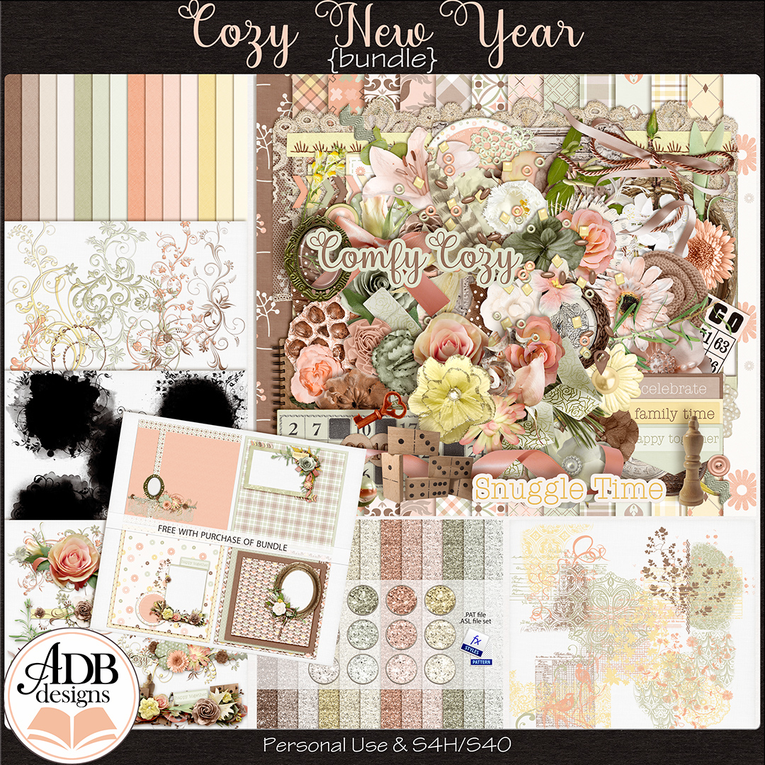 Cozy New Year Bundle by ADB Designs